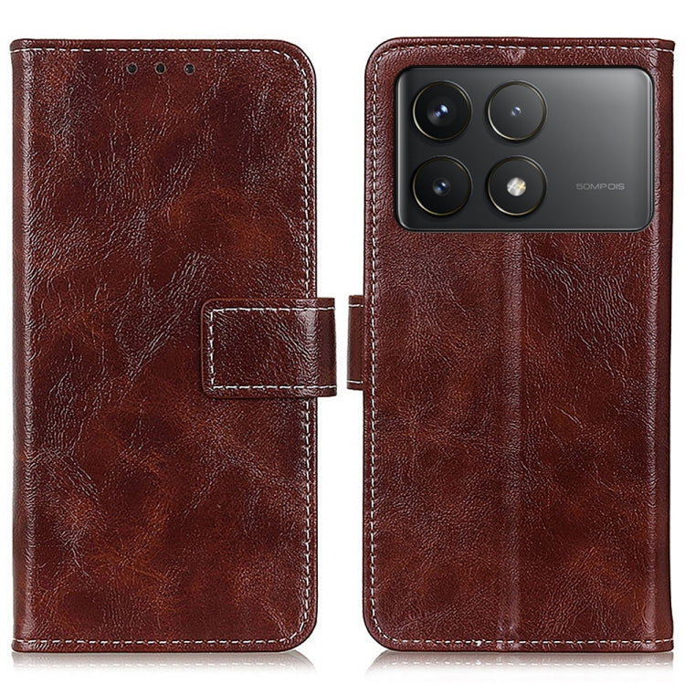 Retro Crazy Horse Texture Leather Phone Case