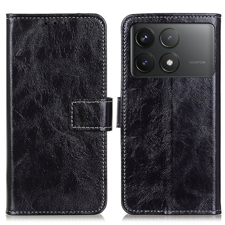 Retro Crazy Horse Texture Leather Phone Case