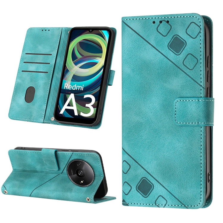 Skin Feel Embossed Leather Phone Case