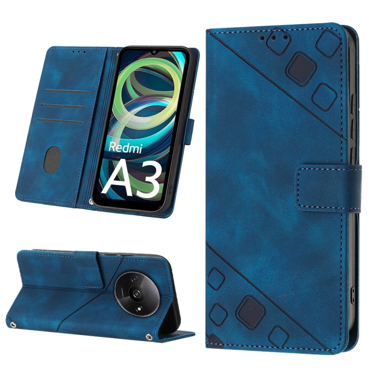 Skin Feel Embossed Leather Phone Case
