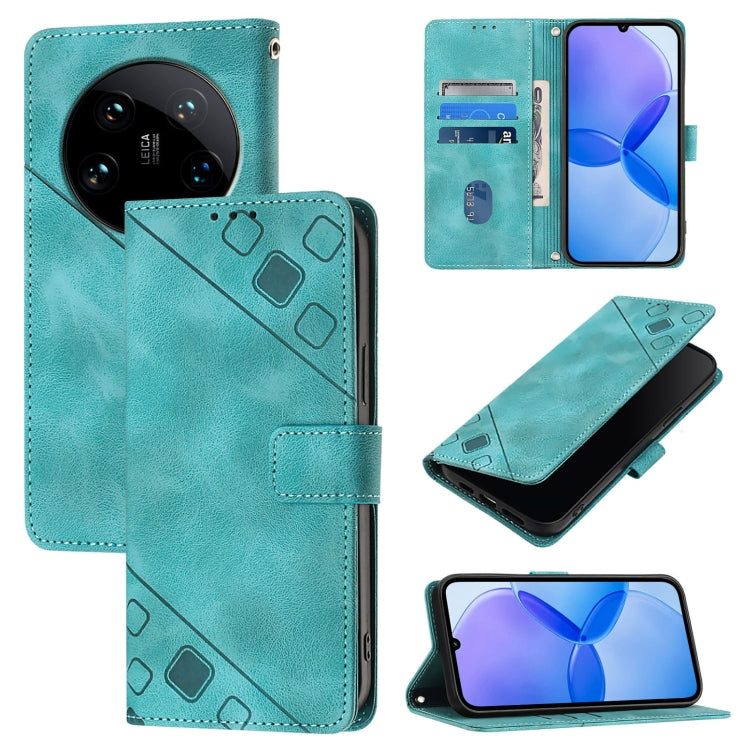 Skin Feel Embossed Leather Phone Case