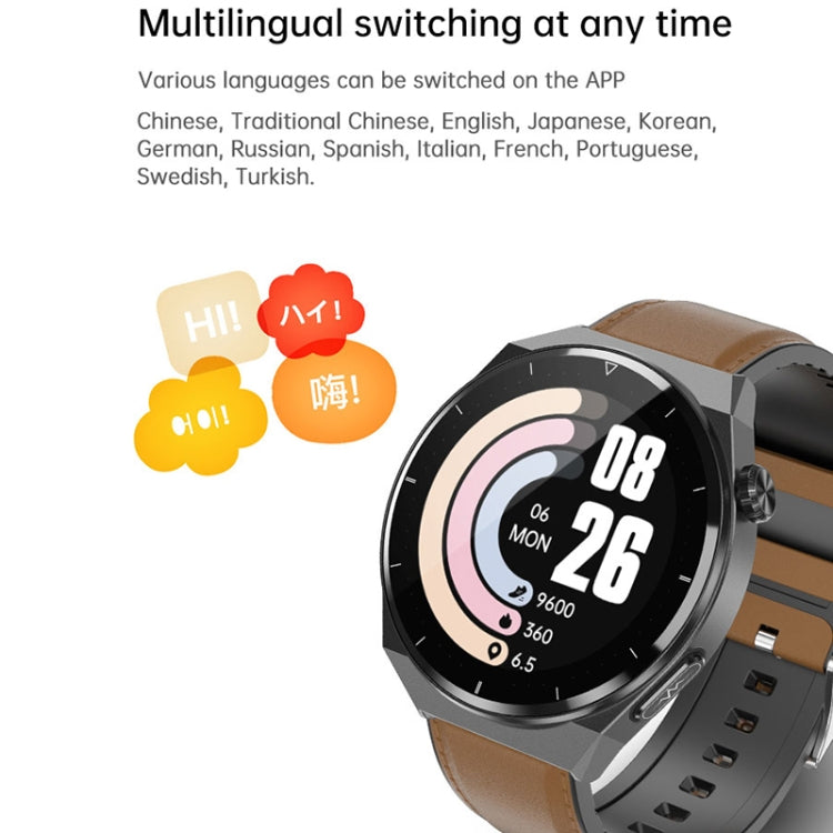 TK20 1.39 inch Silicone Band Smart Watch Supports ECG / Remote Families Care / Body Temperature Monitoring