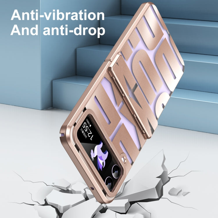 Integrated Electroplating Folding Phone Case with Hinge