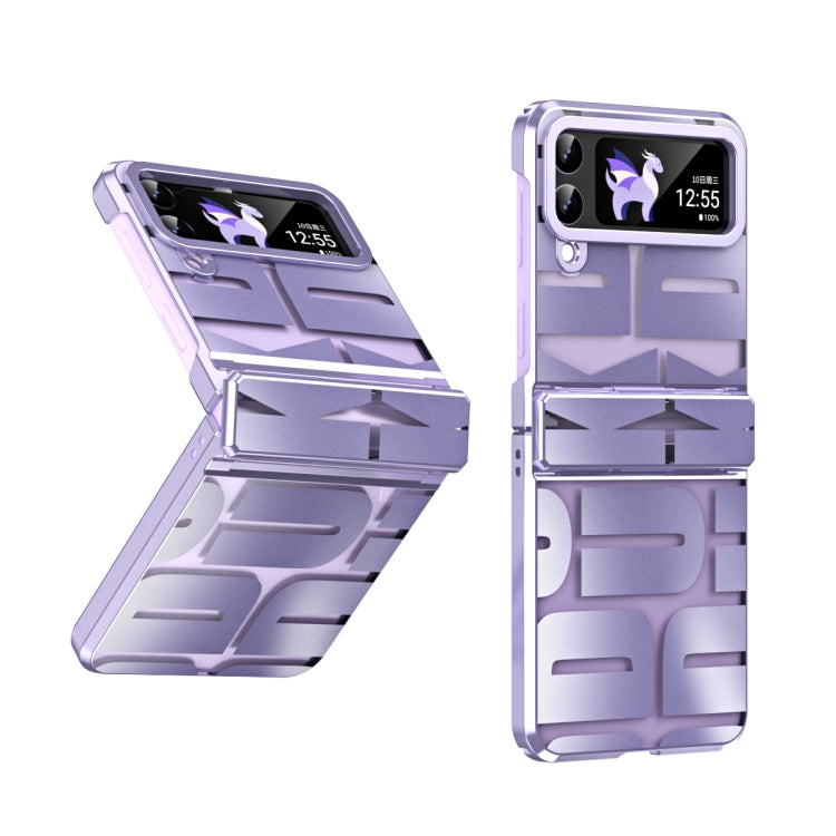 Integrated Electroplating Folding Phone Case with Hinge