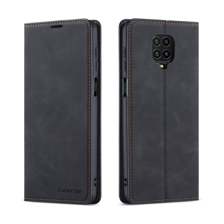Forwenw Dream Series Oil Edge Strong Magnetism Horizontal Flip Leather Case with Holder & Card Slots & Wallet & Photo Frame