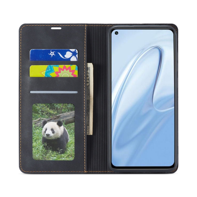 Forwenw Dream Series Oil Edge Strong Magnetism Horizontal Flip Leather Case with Holder & Card Slots & Wallet & Photo Frame