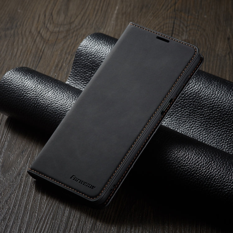 Forwenw Dream Series Oil Edge Strong Magnetism Horizontal Flip Leather Case with Holder & Card Slots & Wallet & Photo Frame