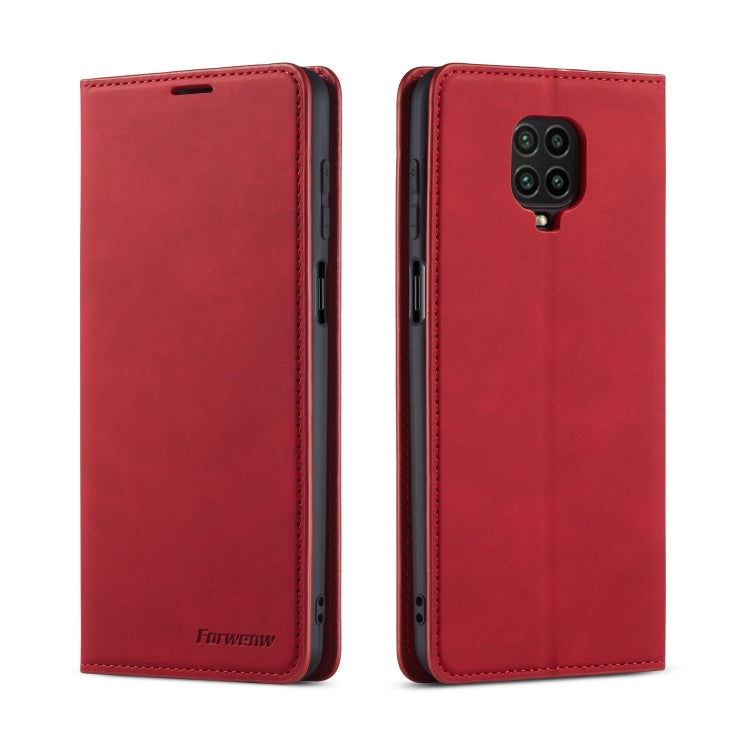 Forwenw Dream Series Oil Edge Strong Magnetism Horizontal Flip Leather Case with Holder & Card Slots & Wallet & Photo Frame