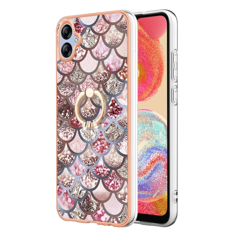 Electroplating IMD TPU Phone Case with Ring