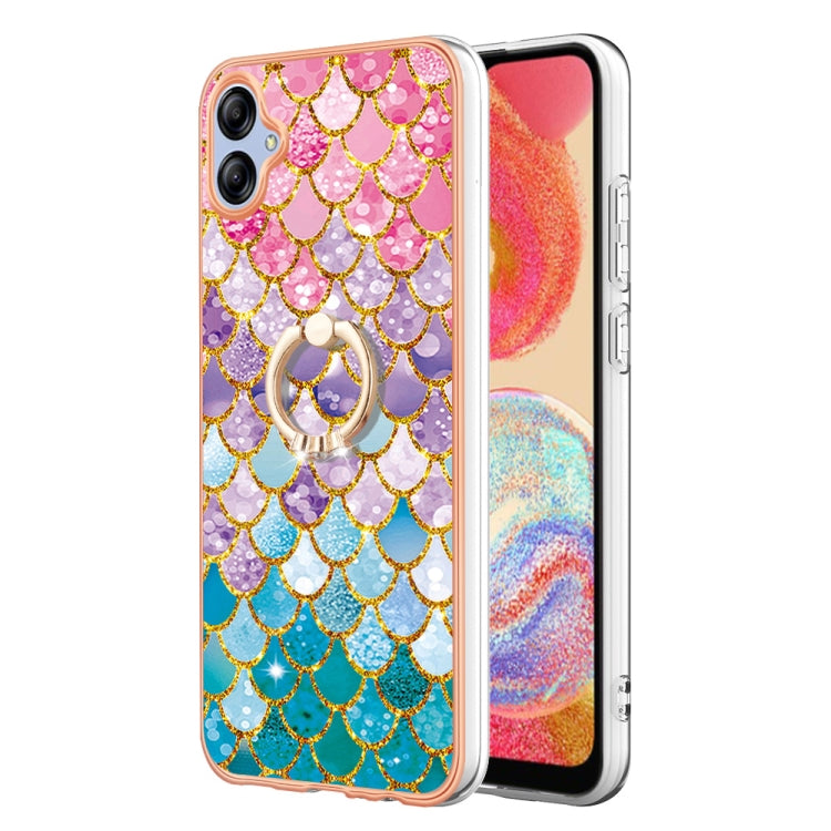 Electroplating IMD TPU Phone Case with Ring