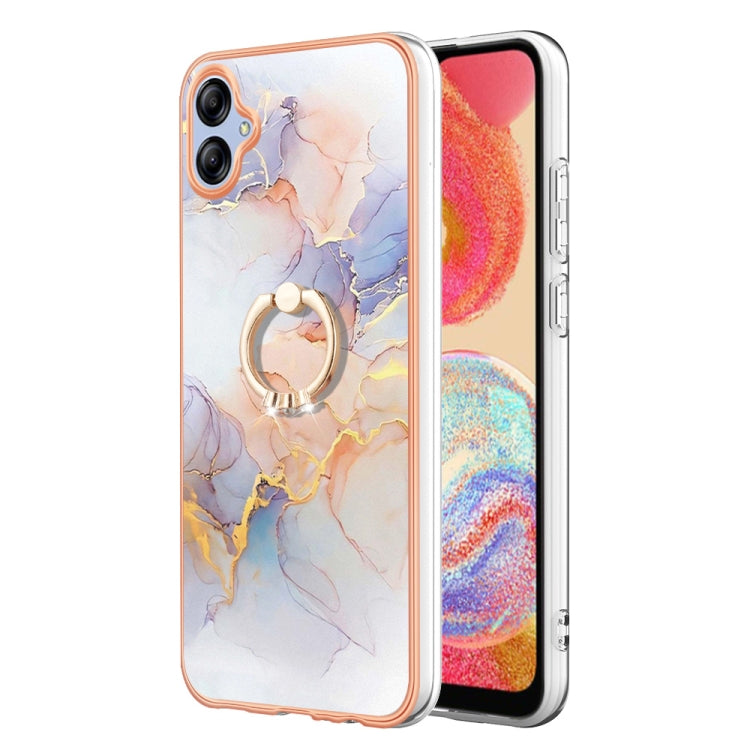 Electroplating IMD TPU Phone Case with Ring