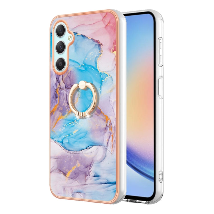Electroplating IMD TPU Phone Case with Ring