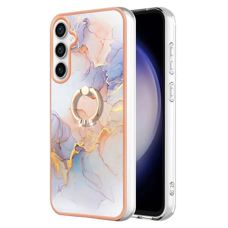 Electroplating IMD TPU Phone Case with Ring