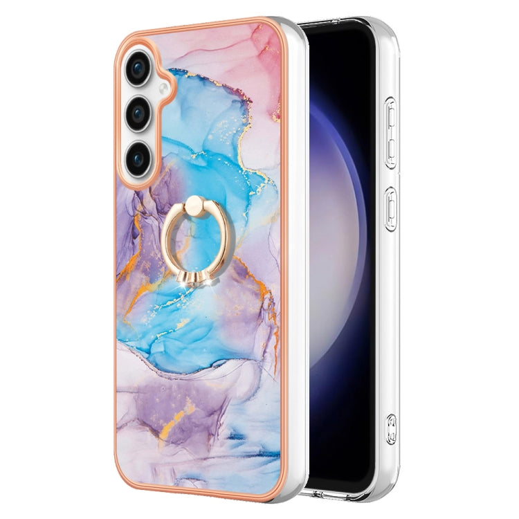 Electroplating IMD TPU Phone Case with Ring