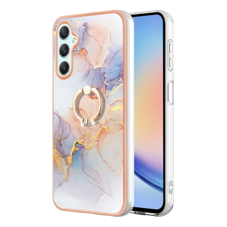 Electroplating IMD TPU Phone Case with Ring
