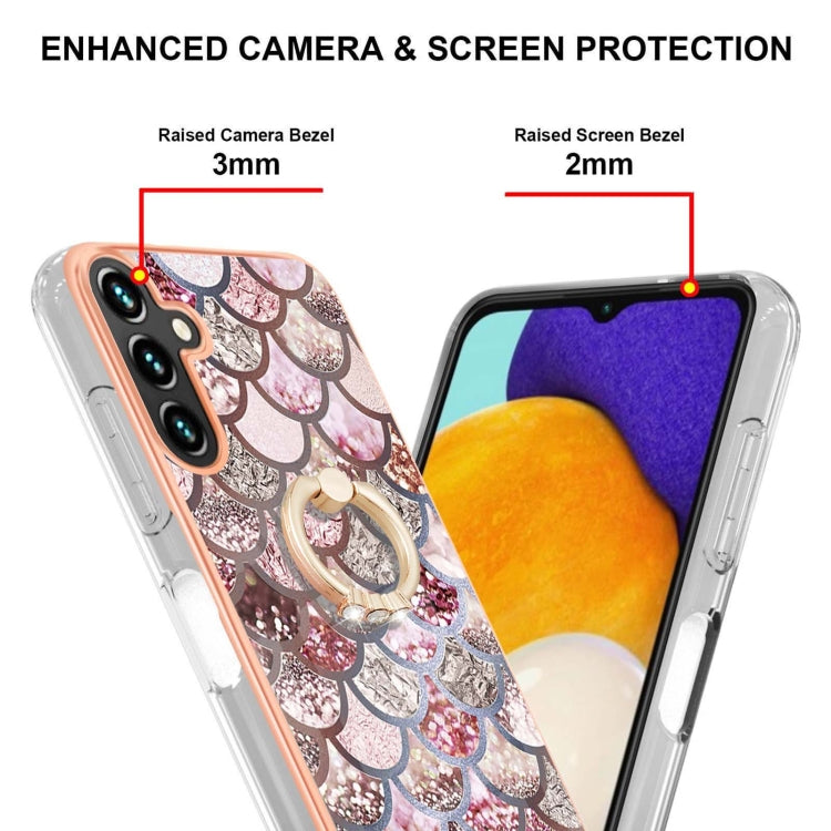 Electroplating IMD TPU Phone Case with Ring