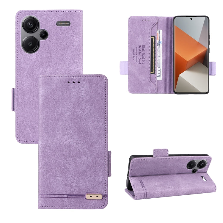 Magnetic Clasp Leather Phone Case