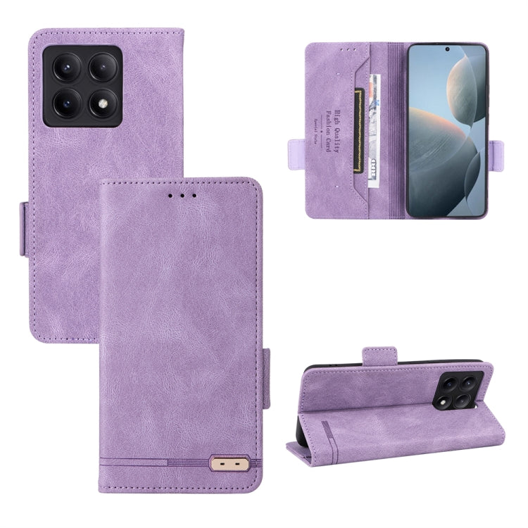 Magnetic Clasp Leather Phone Case