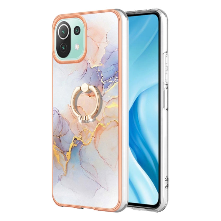 Electroplating IMD TPU Phone Case with Ring