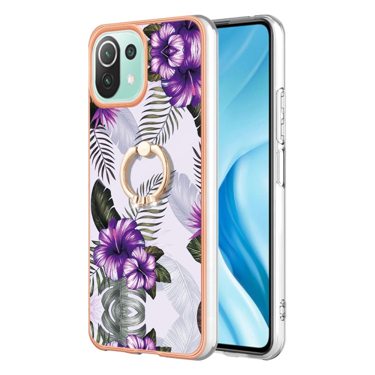 Electroplating IMD TPU Phone Case with Ring