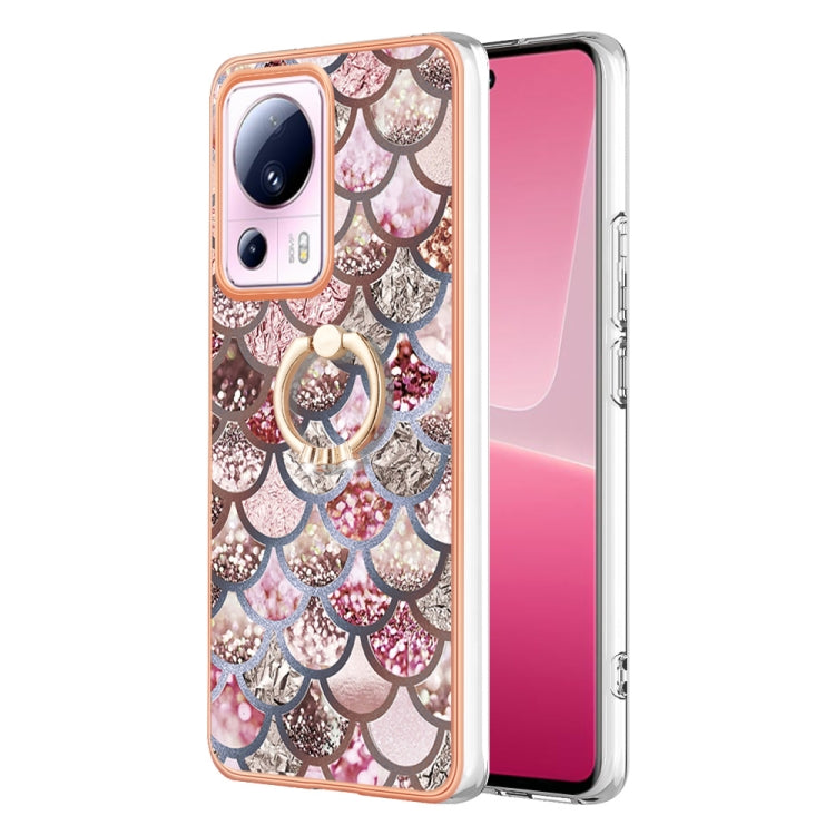 Electroplating IMD TPU Phone Case with Ring