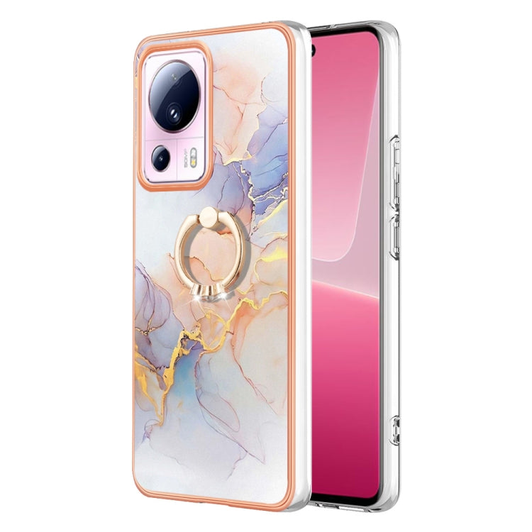Electroplating IMD TPU Phone Case with Ring