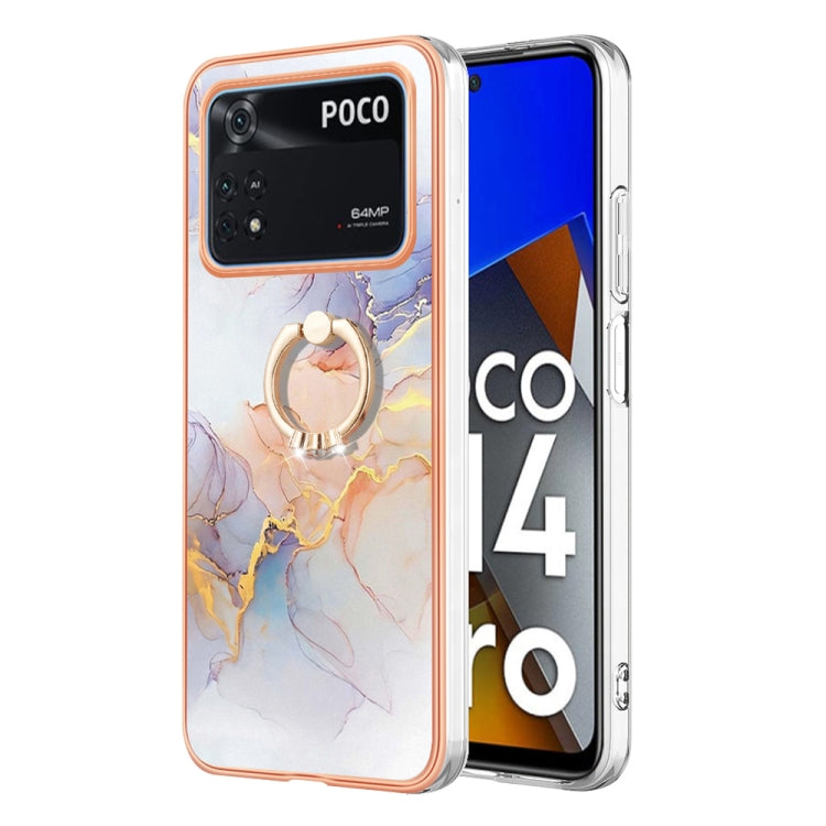 Electroplating IMD TPU Phone Case with Ring