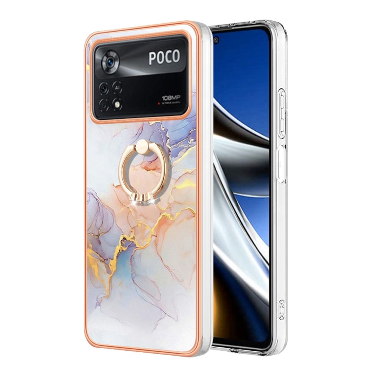 Electroplating IMD TPU Phone Case with Ring