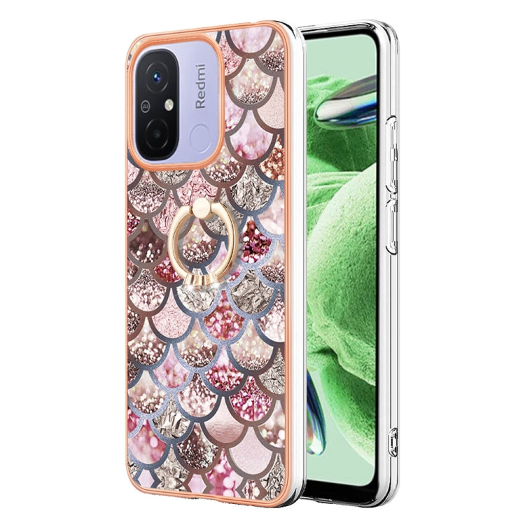 Electroplating IMD TPU Phone Case with Ring