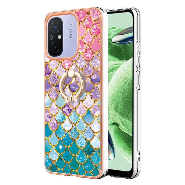 Electroplating IMD TPU Phone Case with Ring