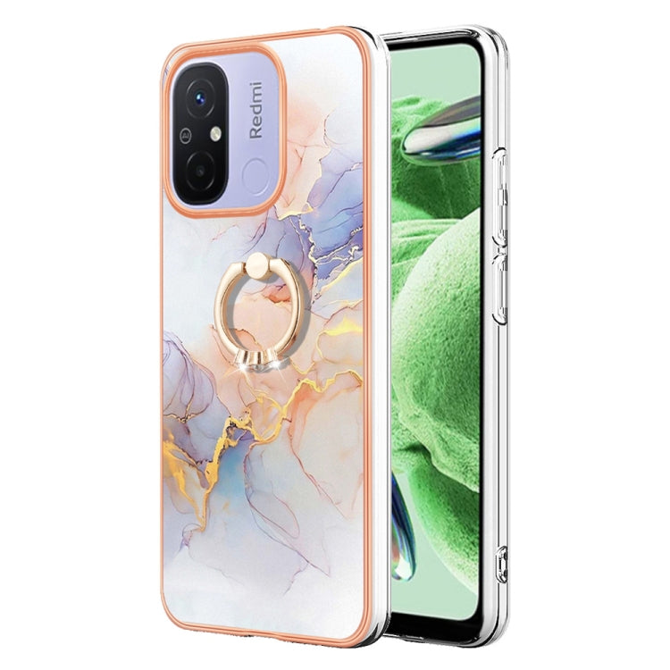 Electroplating IMD TPU Phone Case with Ring