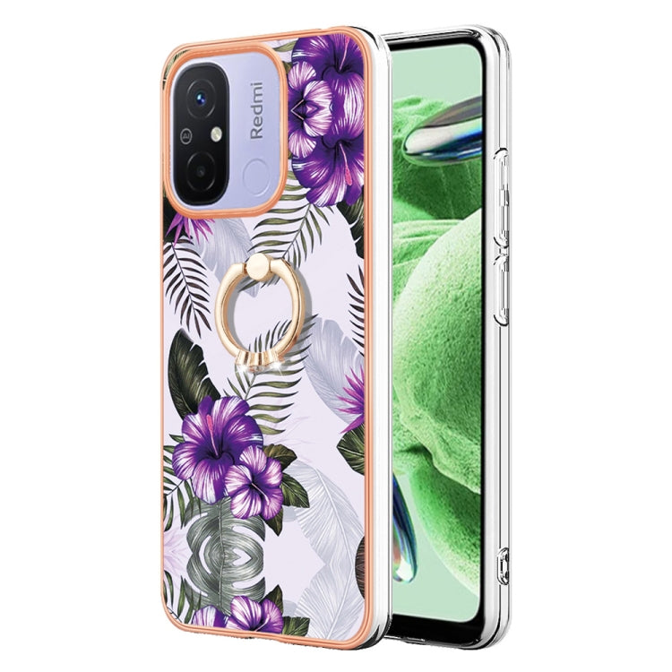 Electroplating IMD TPU Phone Case with Ring