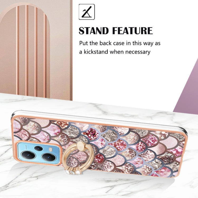 Electroplating IMD TPU Phone Case with Ring