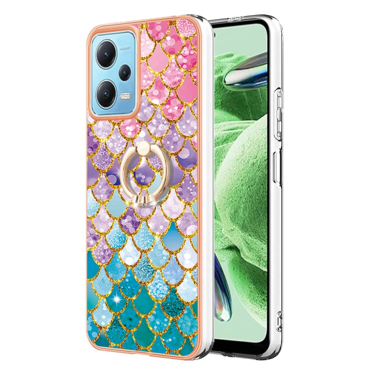 Electroplating IMD TPU Phone Case with Ring