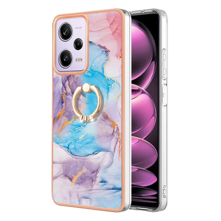 Electroplating IMD TPU Phone Case with Ring