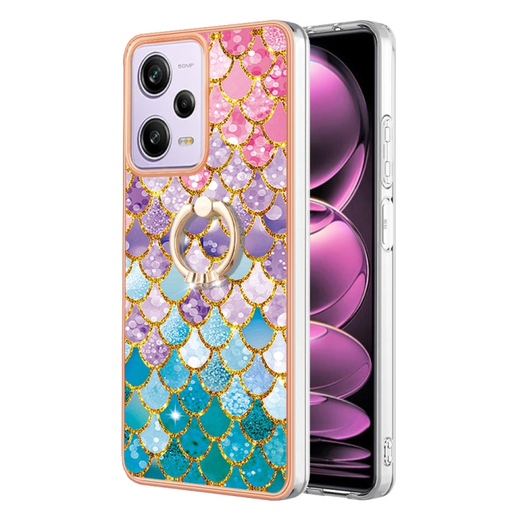 Electroplating IMD TPU Phone Case with Ring
