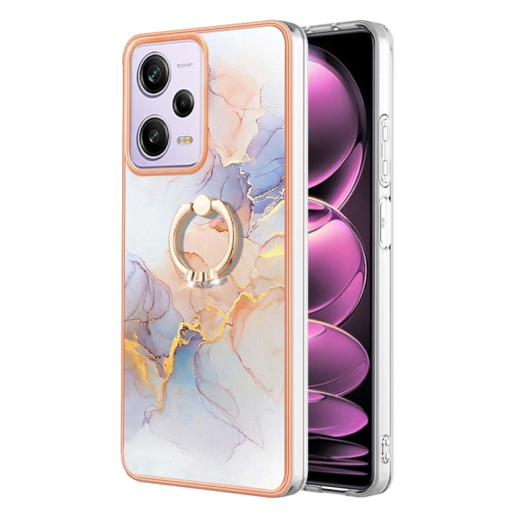 Electroplating IMD TPU Phone Case with Ring