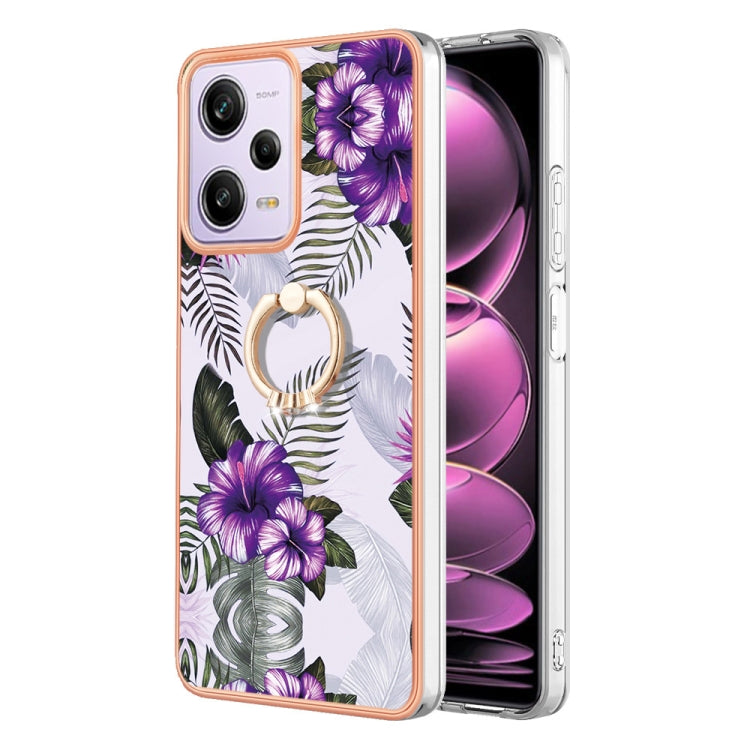 Electroplating IMD TPU Phone Case with Ring