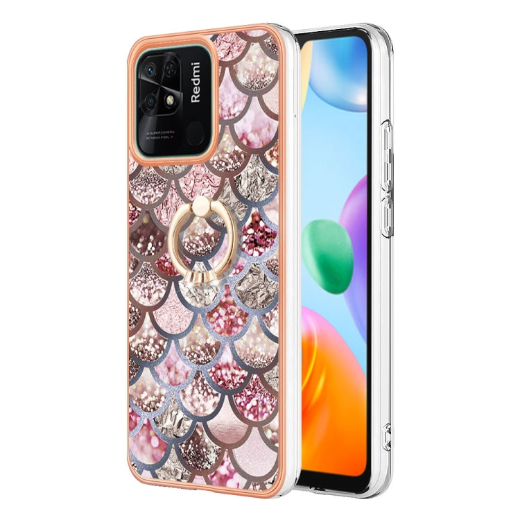 Electroplating IMD TPU Phone Case with Ring