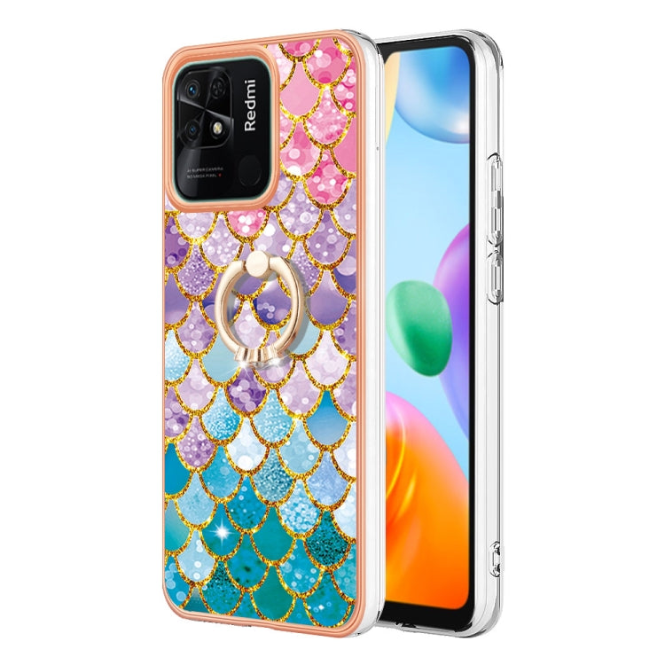 Electroplating IMD TPU Phone Case with Ring