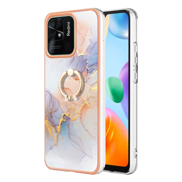 Electroplating IMD TPU Phone Case with Ring