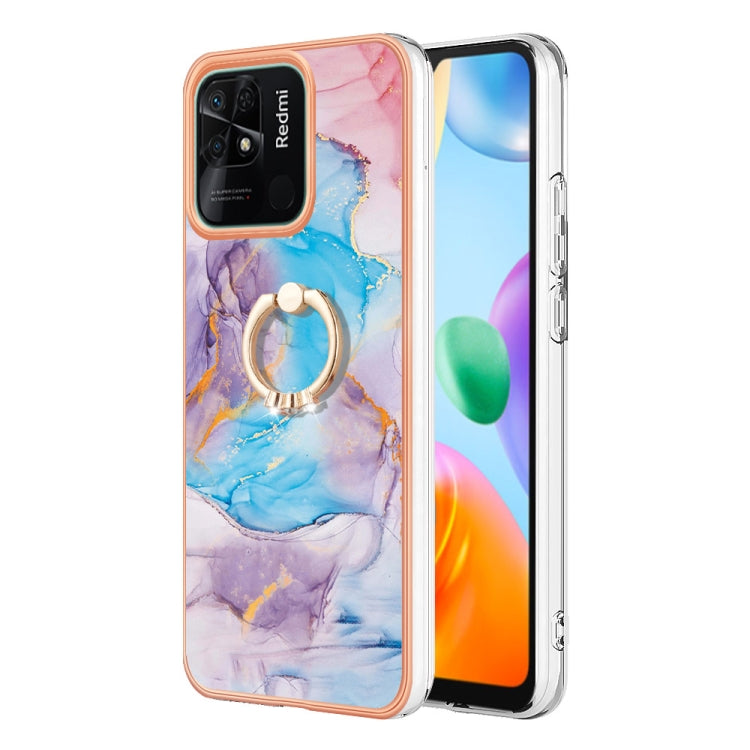 Electroplating IMD TPU Phone Case with Ring