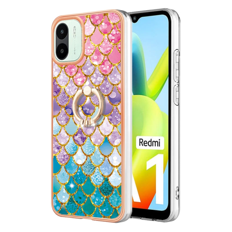 Electroplating IMD TPU Phone Case with Ring
