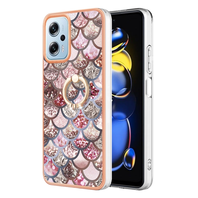Electroplating IMD TPU Phone Case with Ring