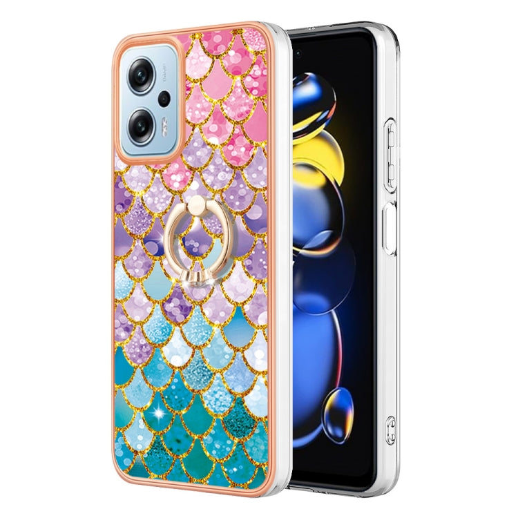 Electroplating IMD TPU Phone Case with Ring