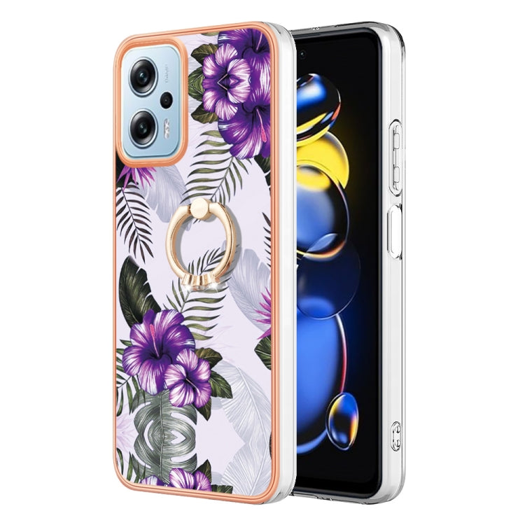 Electroplating IMD TPU Phone Case with Ring