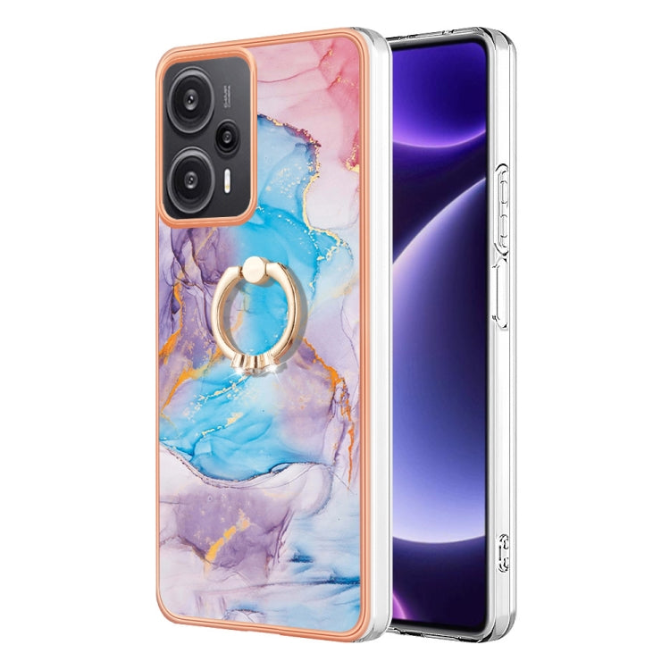 Electroplating IMD TPU Phone Case with Ring