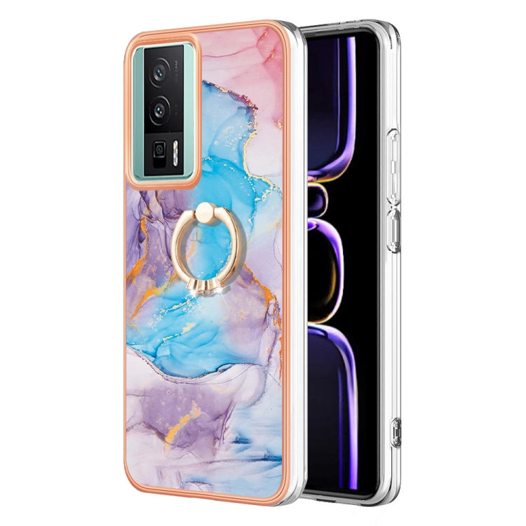 Electroplating IMD TPU Phone Case with Ring