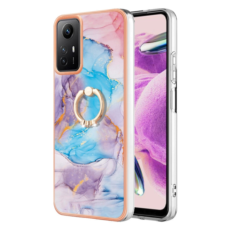 Electroplating IMD TPU Phone Case with Ring