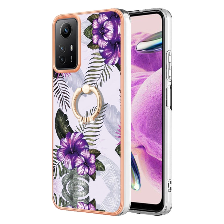 Electroplating IMD TPU Phone Case with Ring